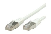 Nätverkskabel - Roline VALUE patch cable - 10 m - white - Vit - 10m - 21.99.1386