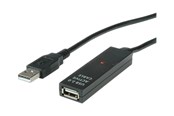USB-kabel - Roline VALUE - USB extension cable - USB to USB - 30 m - 12.99.1111