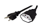 Strömkabel (extern) - Roline VALUE - power extension cable - Type 12 to Type 13 - 3 m - 19.99.1180
