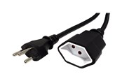 Strömkabel (extern) - Roline VALUE - power extension cable - Type 12 to Type 13 - 5 m - 19.99.1181