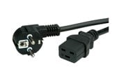 Strömkabel (intern) - Roline VALUE - power cable - power CEE 7/7 to IEC 60320 C19 - 2 m - 19.99.1552