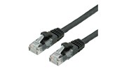 Nätverkskabel - Roline VALUE patch cable - 15 m - black RAL 9011 - Svart - 21.99.1468