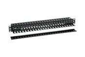 Nätverks tillbehör - Roline VALUE rack cable management panel with duct - 1U - 19" - 26.99.0321