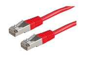 Nätverkskabel - Roline VALUE patch cable - 10 m - red - Röd - 10m - 21.99.1381