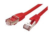 Nätverkskabel - Roline VALUE patch cable - 10 m - red - Röd - 21.99.1281
