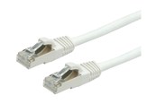 Nätverkskabel - Roline VALUE patch cable - 10 m - white - Vit - 21.99.1286
