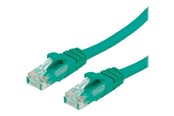 Nätverkskabel - Roline VALUE patch cable - 10 m - green RAL 6016 - Grön - 21.99.1447