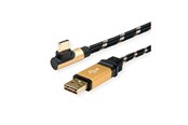 USB-kabel - Roline Gold - USB-C cable - USB to USB-C - 1.8 m - 11.02.9061
