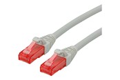Nätverkskabel - Roline patch cable - 20 m - grey - Grå - 21.15.2509