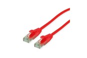 Nätverkskabel - Roline Recycled Material patch cable - 10 m - red - Röd - 21.45.3117