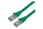 Nätverkskabel - Roline Recycled Material patch cable - 15 m - green pantone 3278C - Grön - 15m - 21.45.3238