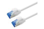 Nätverkskabel - Roline patch cable - 1 m - white RAL 9003 - Vit - 21.15.4361