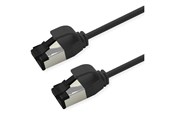 Nätverkskabel - Roline patch cable - 1.5 m - pantone 3C black - Svart - 21.15.3454