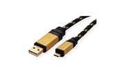 USB-kabel - Roline - USB cable - Micro-USB Type B to USB - 1.8 m - 11.02.8826