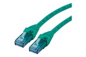 Nätverkskabel - Roline patch cable - 10 m - green - Grön - 21.15.2737
