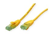 Nätverkskabel - Roline Recycled Material patch cable - 15 m - yellow - Gul - 15m - 21.45.3128