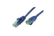 Nätverkskabel - Roline Recycled Material patch cable - 15 m - blue - Blå - 21.45.3148