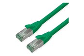Nätverkskabel - Roline Recycled Material patch cable - 20 m - green pantone 3278C - Grön - 20m - 21.45.3239