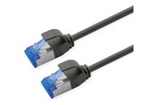 Nätverkskabel - Roline patch cable - 7 m - black pantone 3C - Svart - 21.15.4356