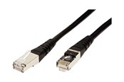 Nätverkskabel - Roline patch cable - 15 m - black - Svart - 15m - 21.15.1395