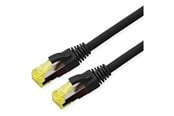 Nätverkskabel - Roline patch cable - 10 m - black - Svart - 10m - 21.15.0759