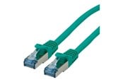 Nätverkskabel - Roline patch cable - 10 m - green - Grön - 21.15.2837