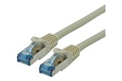 Nätverkskabel - Roline patch cable - 10 m - grey - Grå - 21.15.2807