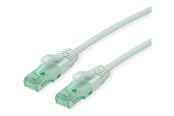 Nätverkskabel - Roline Recycled Material patch cable - 10 m - grey - Grå - 10m - 21.45.3107