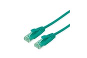 Nätverkskabel - Roline Recycled Material patch cable - 15 m - green - Grön - 21.45.3138