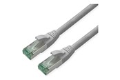 Nätverkskabel - Roline Recycled Material patch cable - 15 m - grey RAL 7035 - Grå - 15m - 21.45.3208