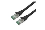 Nätverkskabel - Roline Recycled Material patch cable - 20 m - black pantone 3C - Svart - 21.45.3259