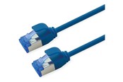 Nätverkskabel - Roline patch cable - 1 m - blue pantone 647C - Blå - 21.15.4341
