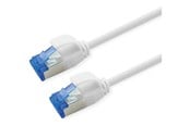 Nätverkskabel - Roline patch cable - 5 m - white RAL 9003 - Vit - 21.15.4365