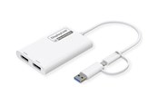 Dockning - Roline - docking station - USB-C / USB-A - 2 x DP - 12.03.3207