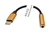 Ljudkabel - Roline Gold audio adaptor - 13 cm - 12.03.3223