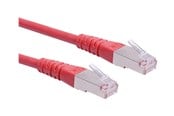 Nätverkskabel - Roline patch cable - 15 m - red - Röd - 15m - 21.15.1391