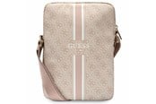 Väskor - GUESS Bag GUTB10P4RPSP 10" pink/pink 4G Stripes Tablet Bag - 3666339120467