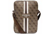 Väskor - GUESS Bag GUTB10P4RPSW 10" brown/brown 4G Stripes Tablet Bag - 3666339120443