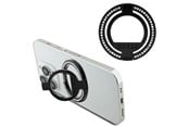 Andra mobiltillbehör - GUESS MagSafe Ring stand GUMRSALDGK black/black Rhinestone - 3666339170356