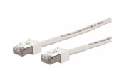 Nätverkskabel - METZ CONNECT Ultraflex500 - patch cable - 5 m - white - Vit - 5m - 13084V5088-E