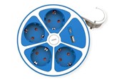 Strömkabel (extern) - Roline - power strip - 4-way with switch round - 3600 Watt - 19.07.2341