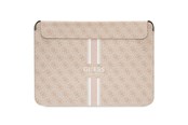 Systemtillbehör - GUESS 4G Printed Stripes cover for a 16" laptop - pink - 3666339120566