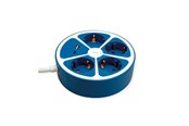 Strömkabel (extern) - Roline - power strip - 4-way with switch round - 3600 Watt - 19.07.2340