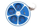 Strömkabel (extern) - Roline - power strip - 4-way with switch round - 3600 Watt - 19.07.2343