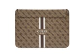 Systemtillbehör - GUESS 4G Printed Stripes cover for a 16" laptop - brown - 3666339120542