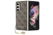 Mobile - Covers & Cases - GUESS GUHCZFD5GF4GBR F946 Z Fold5 brown/brown hardcase 4G Charms Collection - 3666339171971