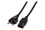 Strömkabel (intern) - EFB NORDIC EFB-Elektronik - power cable - SEV 1011 to power IEC 60320 C13 - 2 m - EK537.2V3