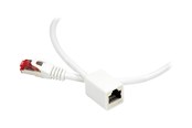 Nätverkskabel - Alcasa electronik Good Connections RNS patch extension cable - 3 m - white - Vit - 8063VR-030W