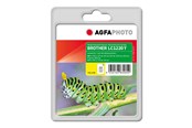 Skrivartillbehör-bläck-toner - Agfa Photo - yellow - compatible - ink cartridge (alternative for: Brother LC1220Y) - APB1220YD