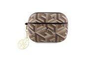 Andra mobiltillbehör - GUESS GUAP2PGCE4CW case for AirPods Pro 2 cover - brown GCube Charm - 3666339171179